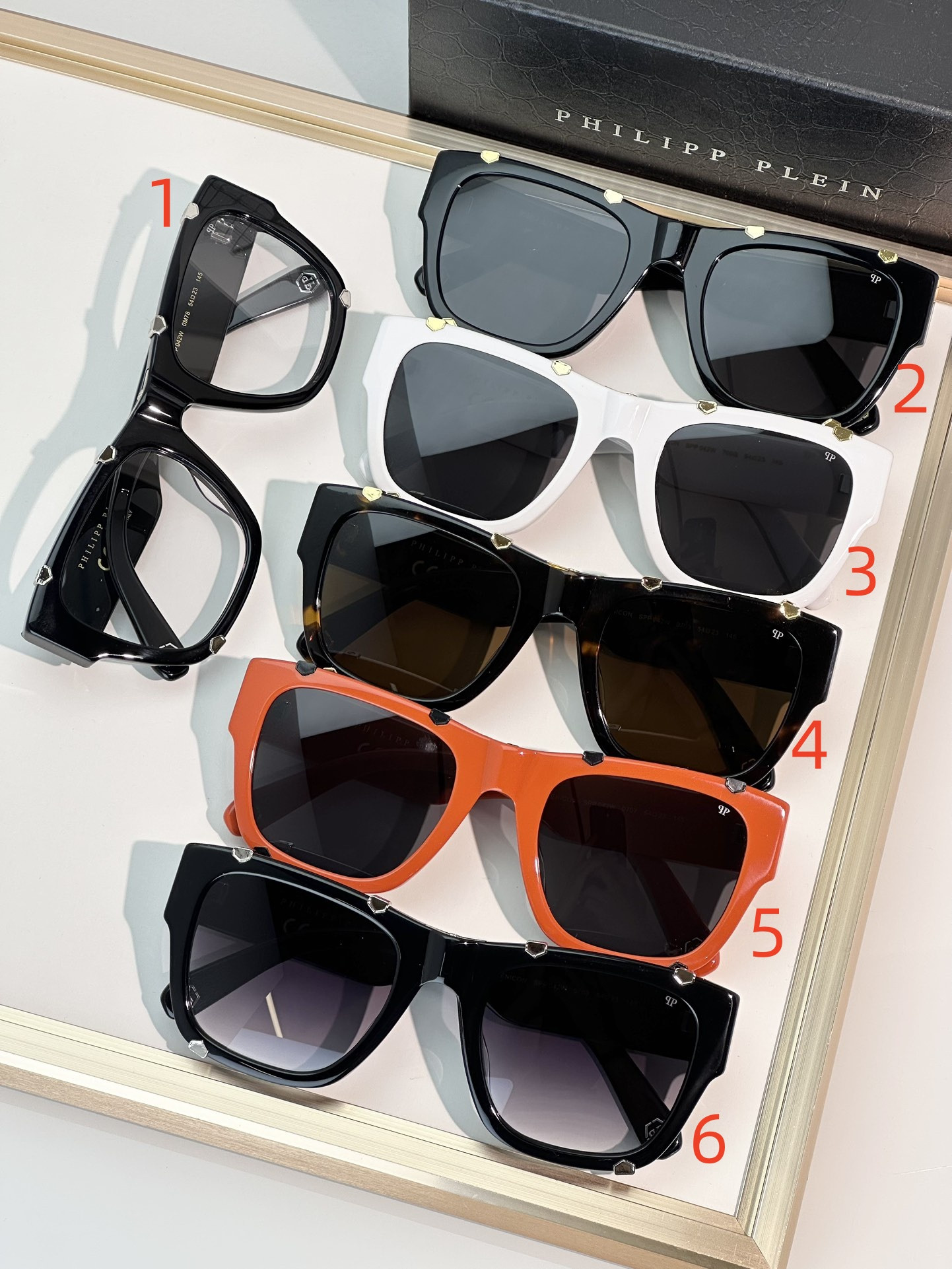 phi1ipp P1ein glasses spp042w 54-23-145