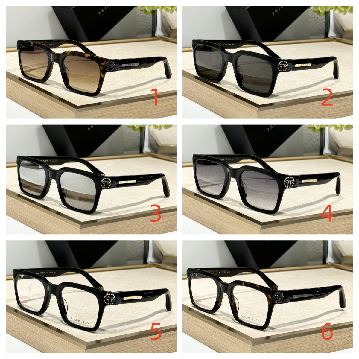 phi1ipp P1ein glasses spp082m 51-21-145
