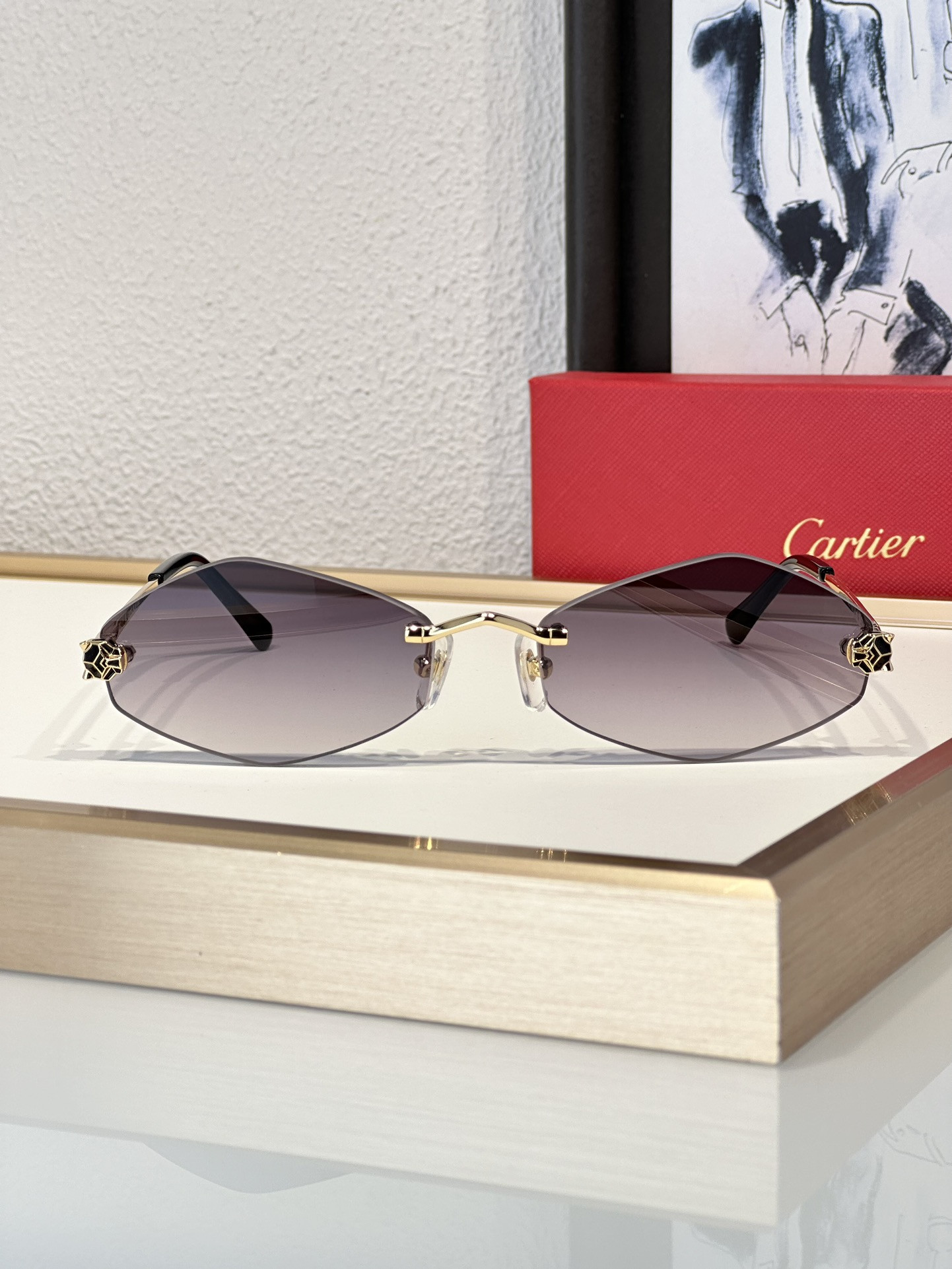 Ca*t*er glasses ct0433s 55-20-140