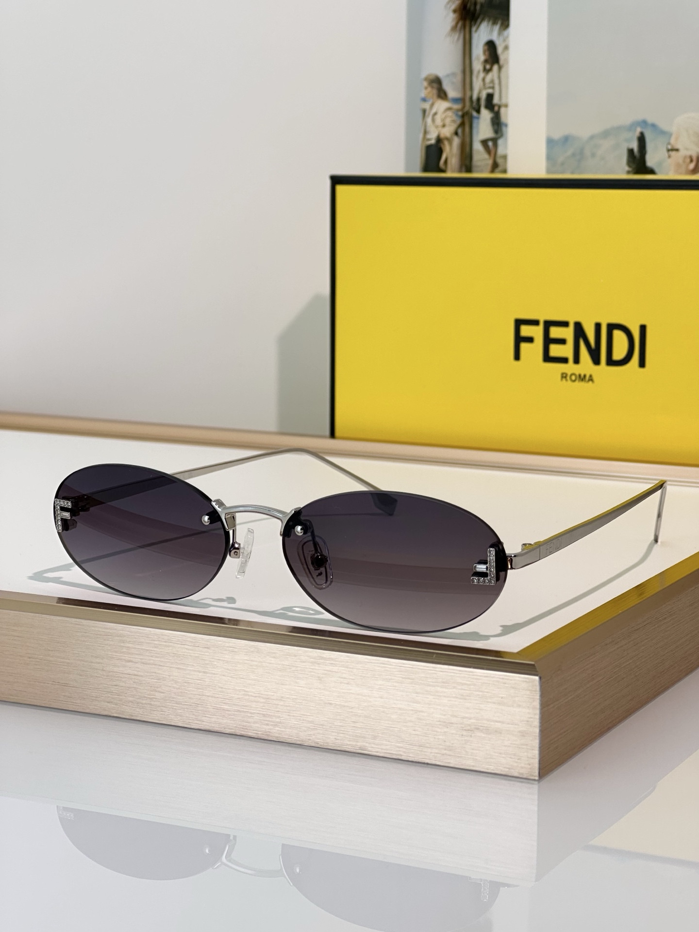 F**di glasses fe4075us