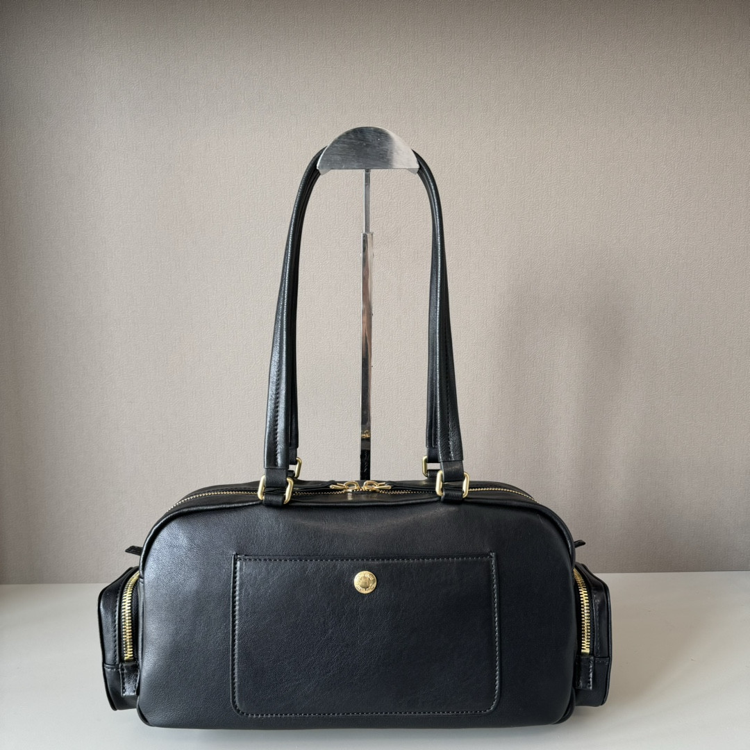 M1v M1v pocket washed nappa leather bag 32x15.5x11cm