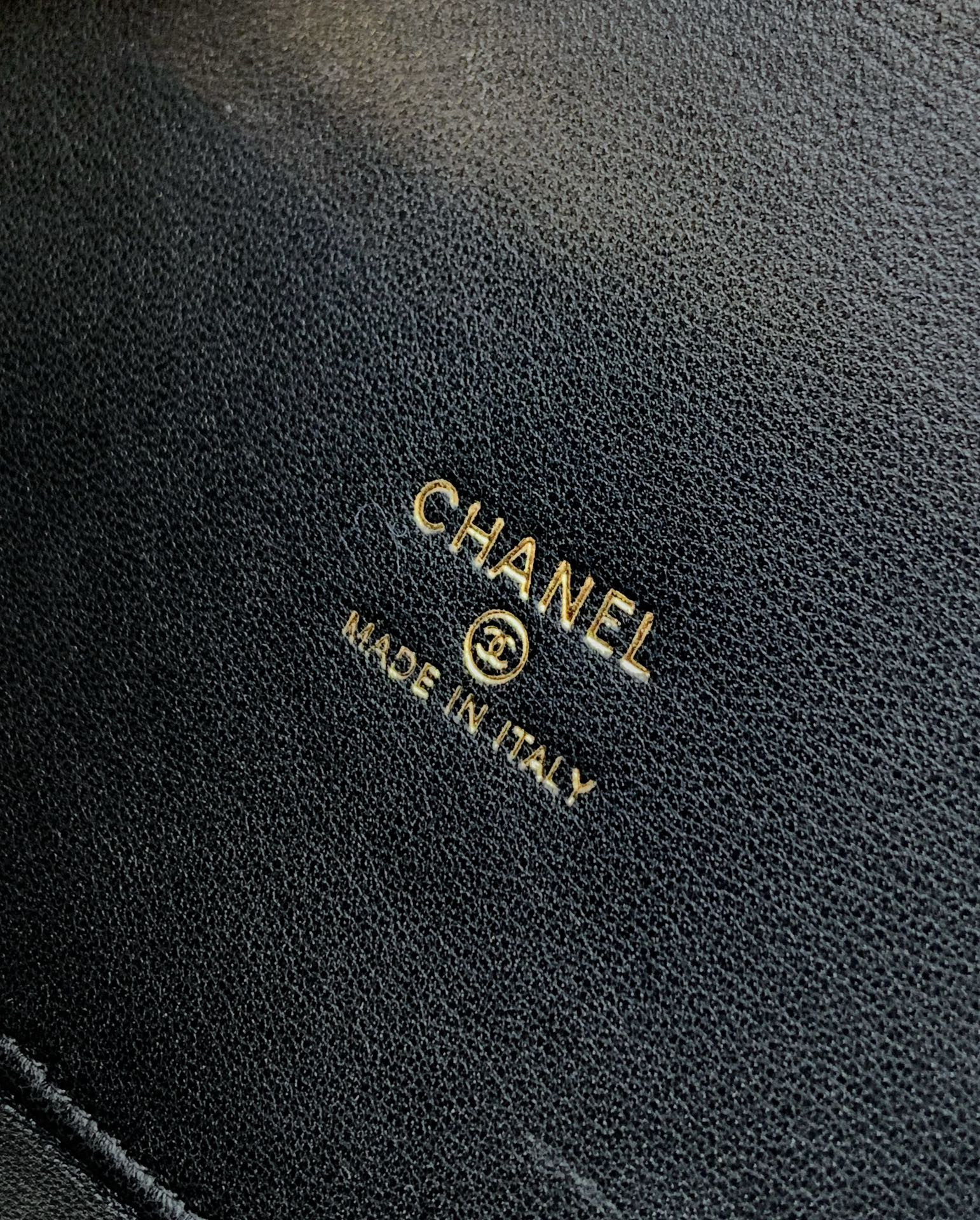 Ch*el bowling bag 18.5x13x7cm