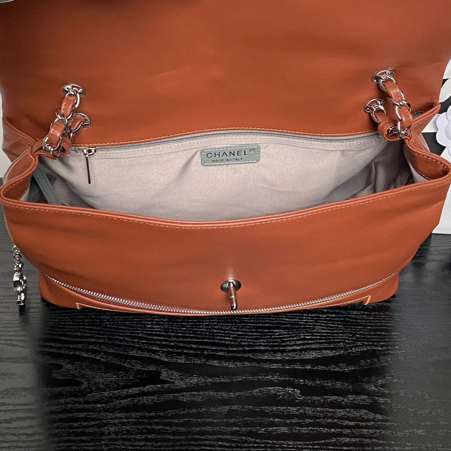 ch*el vintage Gr*ffiti tote airport bag 36x24x12cm