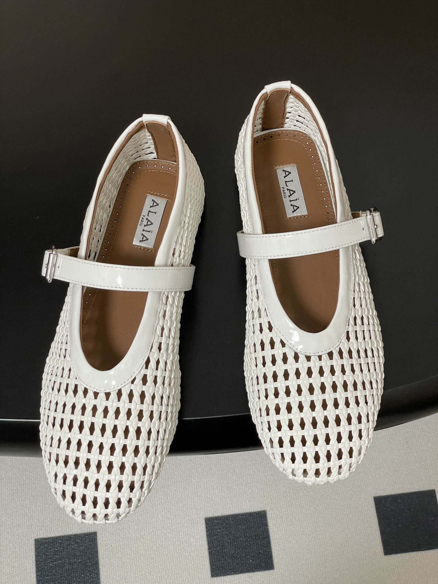 ua alaïa braided ballet flats(cusT0mized size 7-10 days production time)