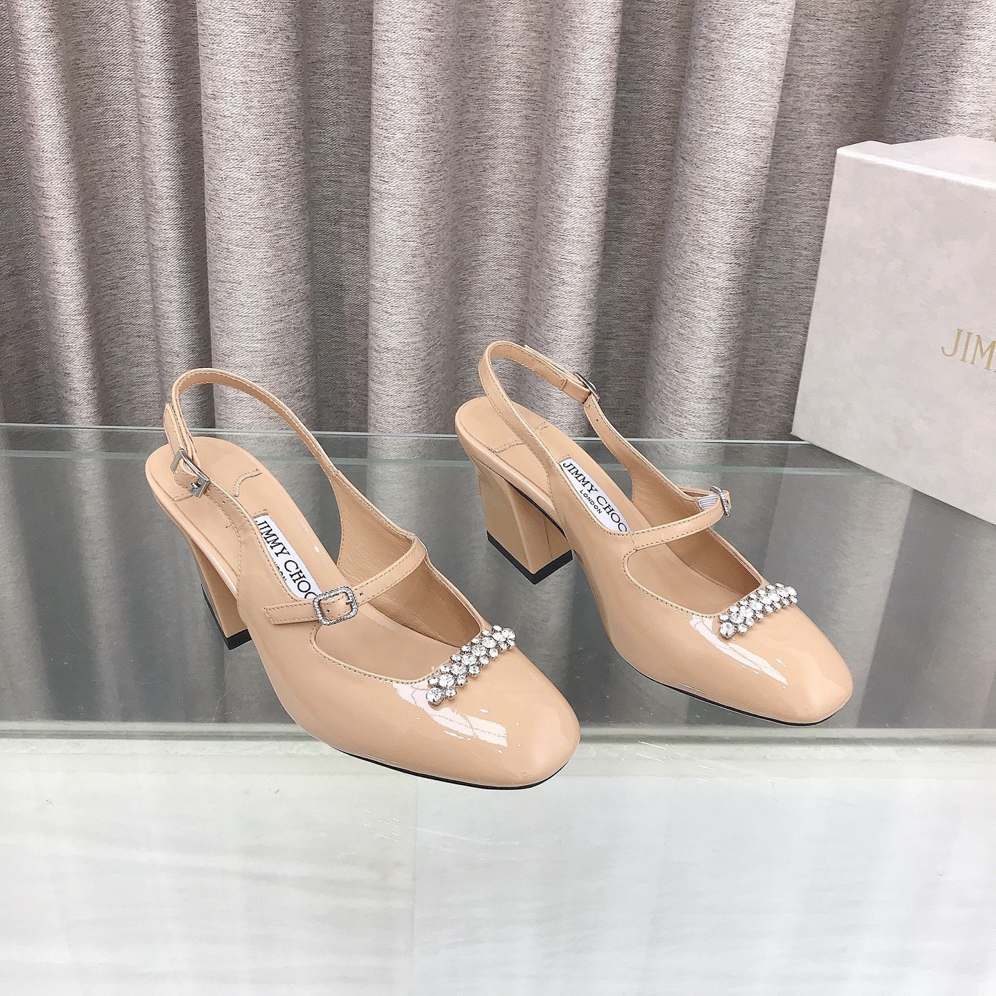 ua Ji*y Ch* belinda slingbacks 7cm