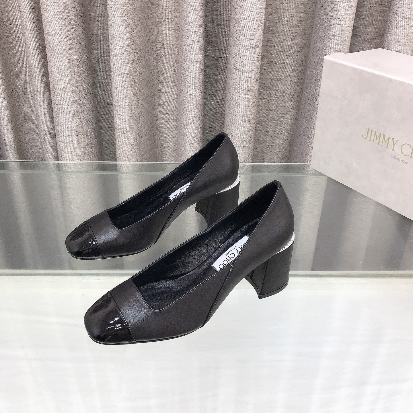 ua Ji*y Ch* jenson pumps 8.5cm