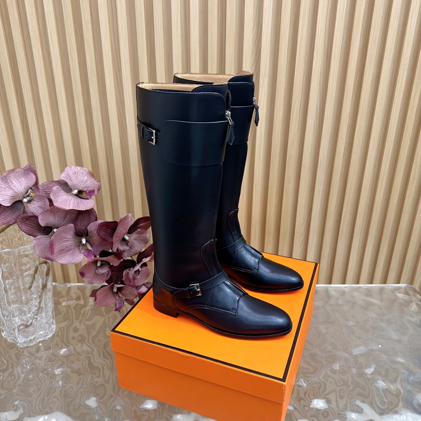 ua H**mes kelly jumping boots