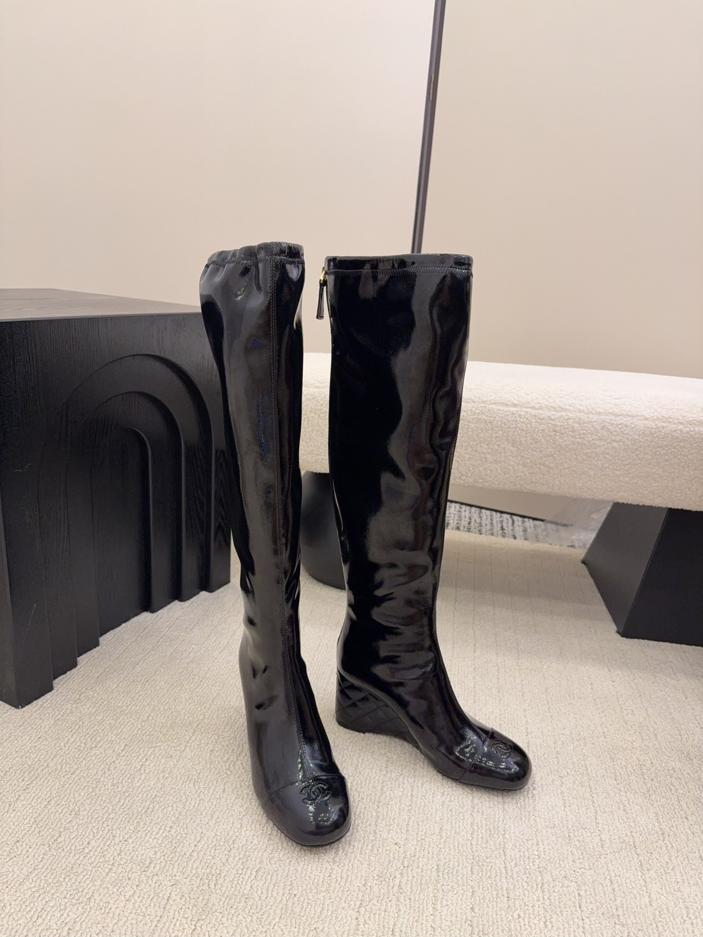 ua ch*el high boots 7cm heel(cusT0mized about 10 days production time,cusT0mized size about 15 days)