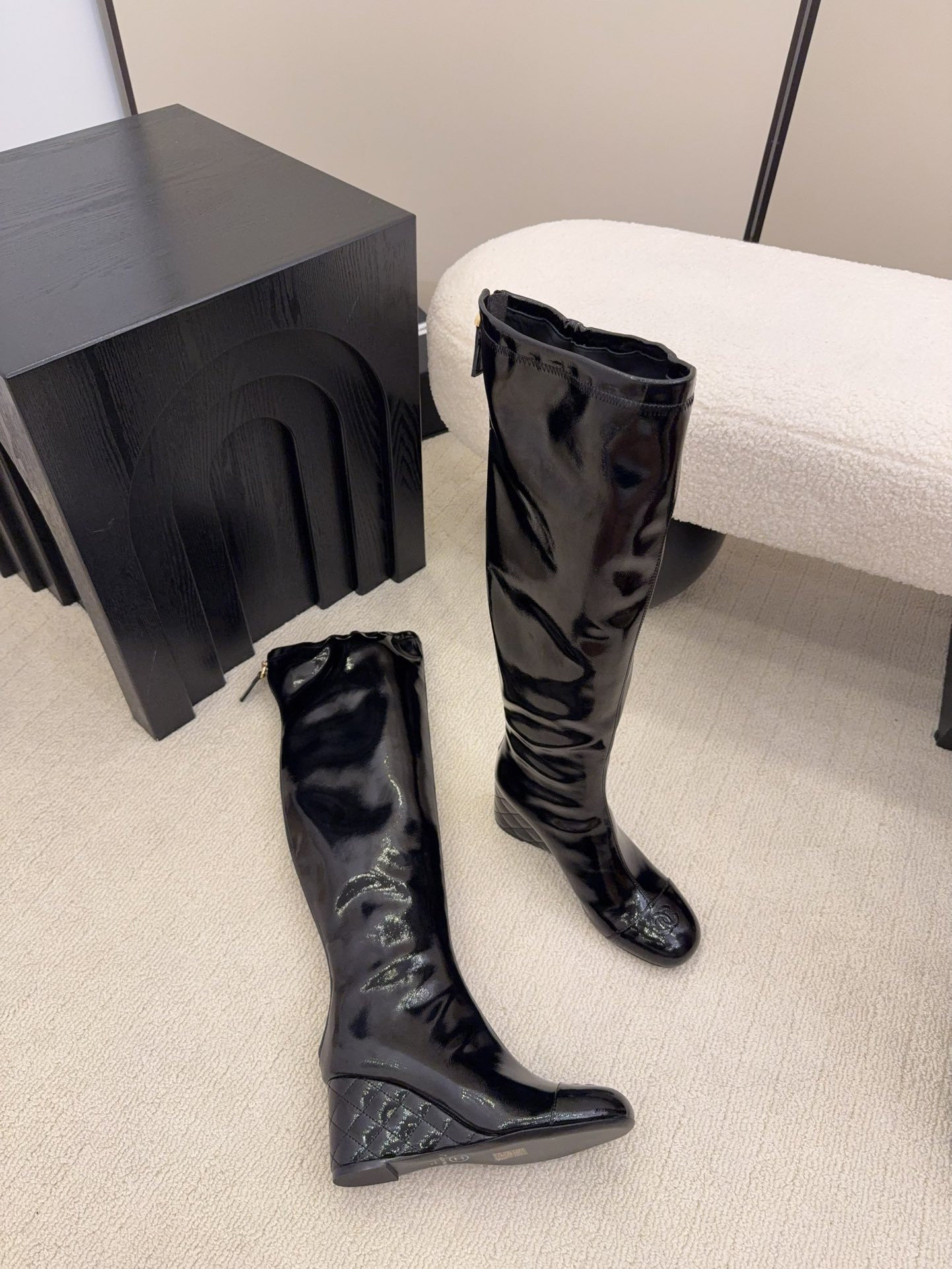 ua ch*el high boots 7cm heel(cusT0mized about 10 days production time,cusT0mized size about 15 days)