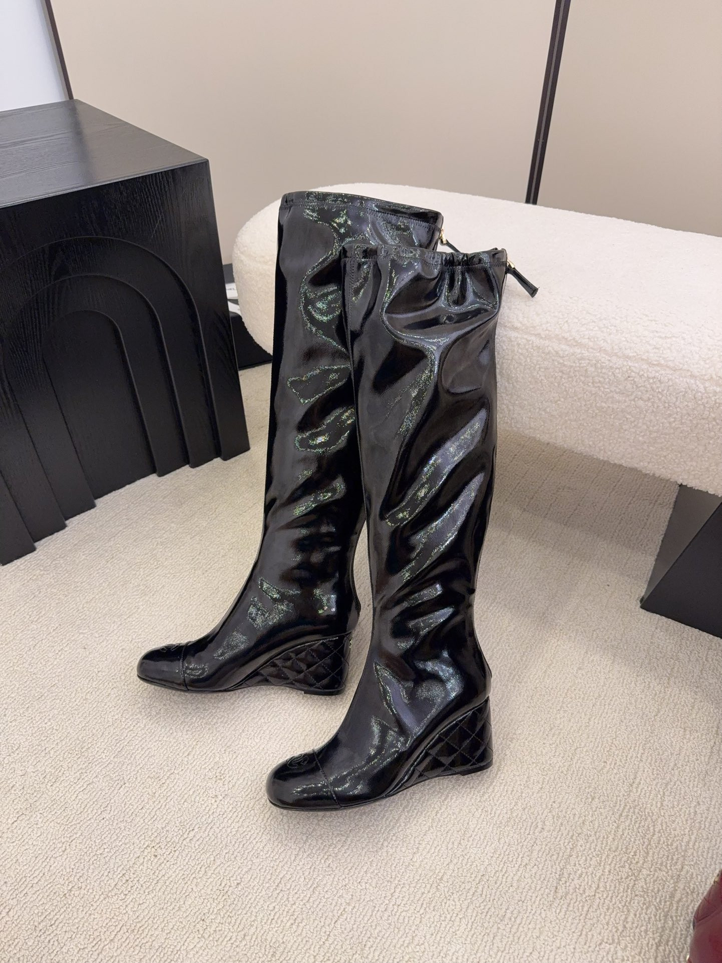 ua ch*el high boots 7cm heel(cusT0mized about 10 days production time,cusT0mized size about 15 days)