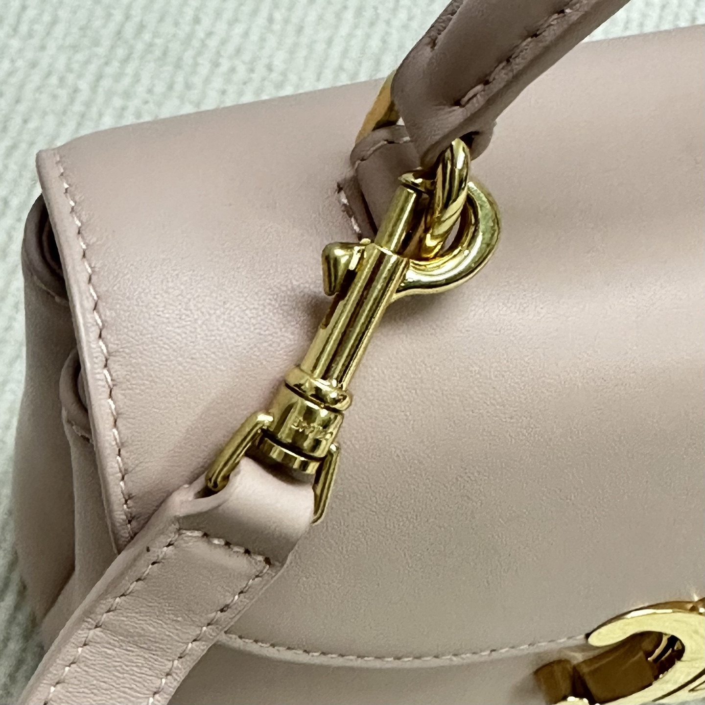 Ce**e teen nino bag in smooth satined calfskin 20.5x13x8cm