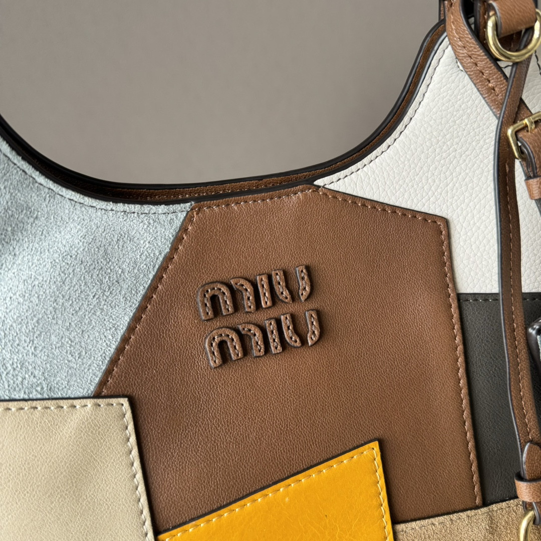 M1v M1v patchwork leather handbag 20x25.5x13cm