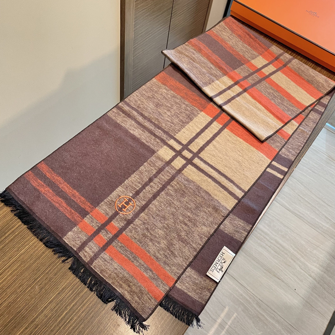 H**mes scarf 45x180cm