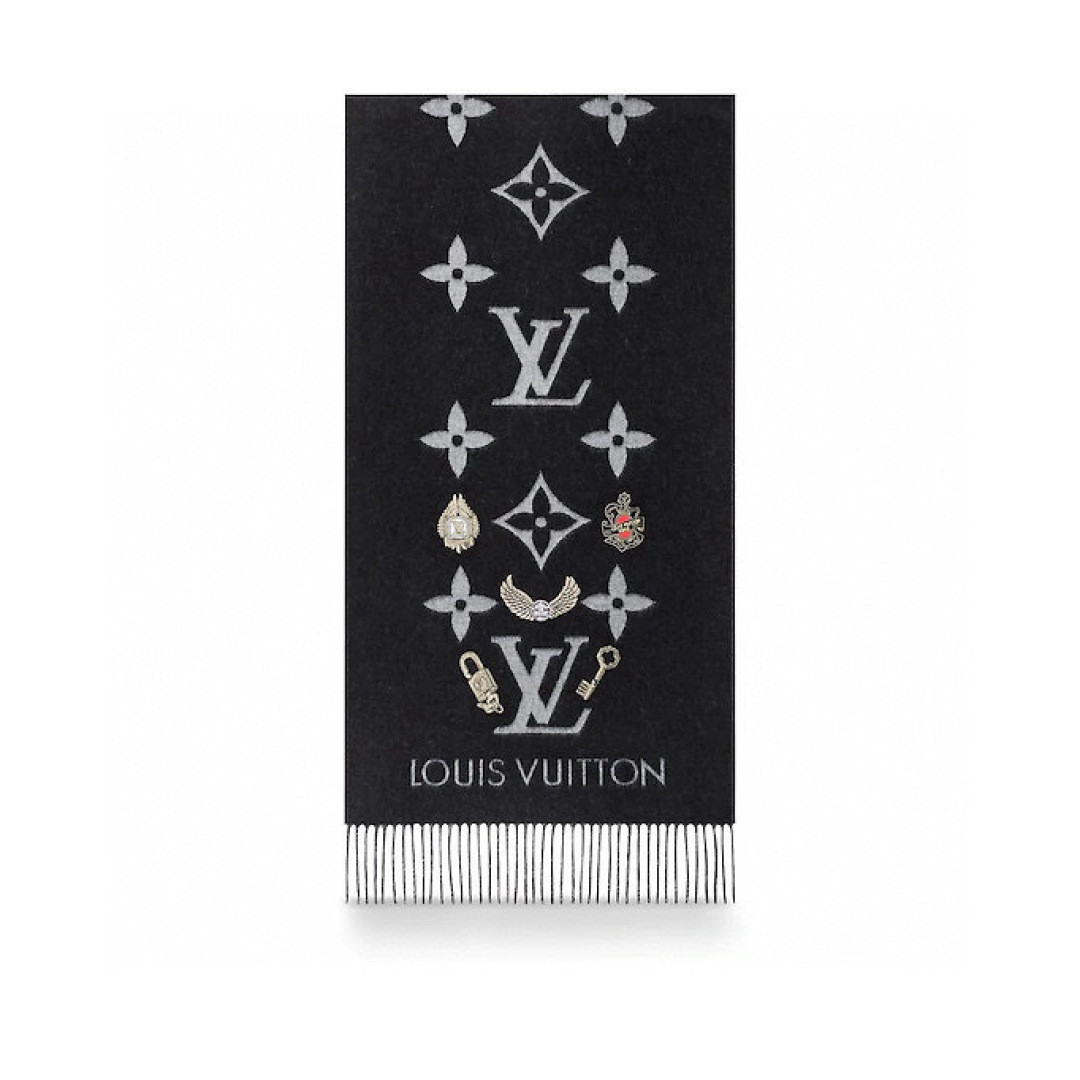 l0*is V*t0n wild reykjavik scarf 45x170cm 100% cashmere