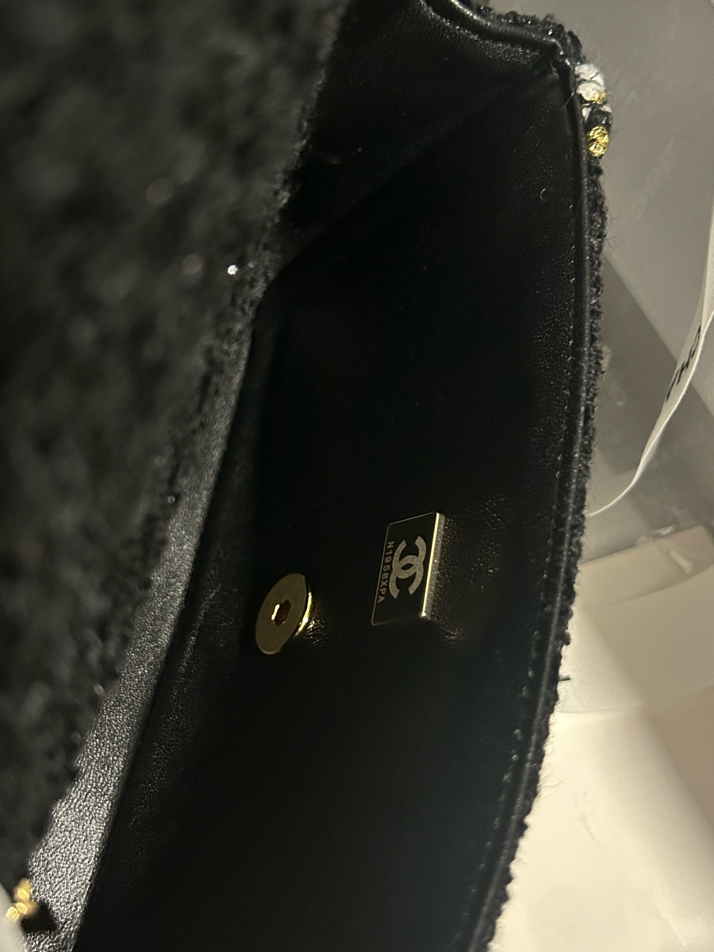 Ch*el mini classic handbag 12x20x6cm