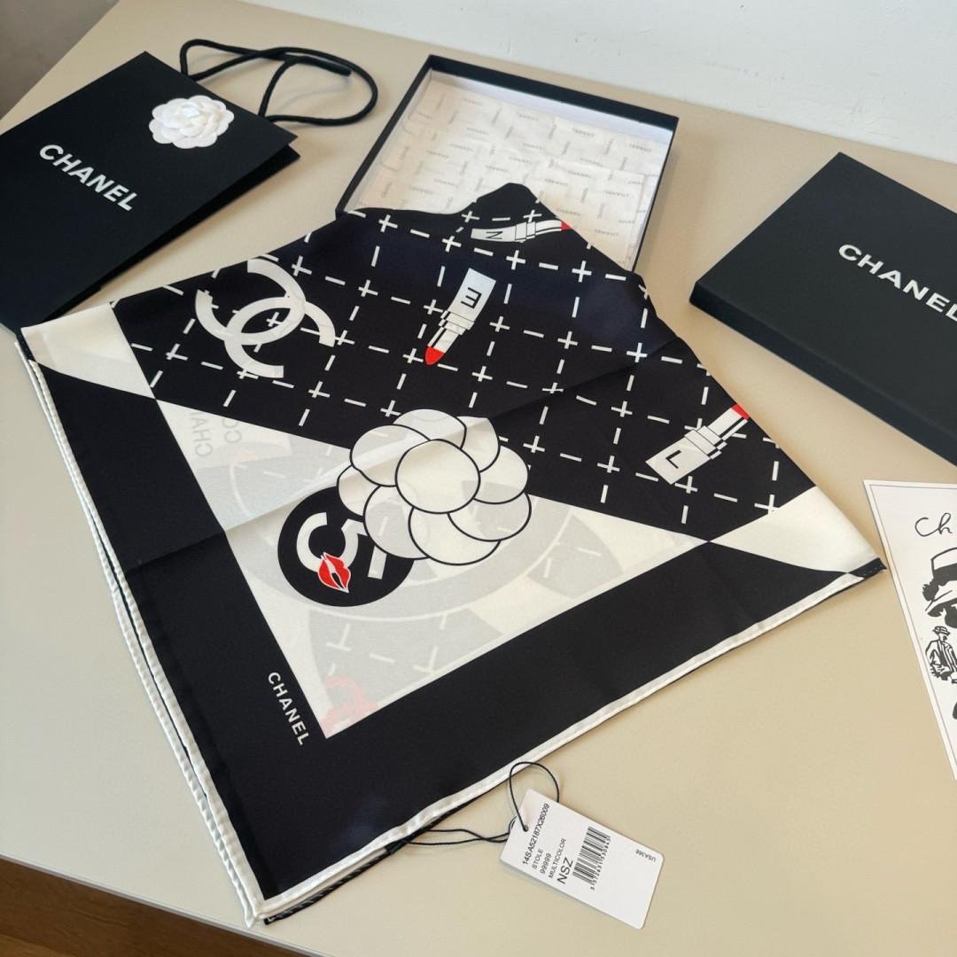 Ch*el scarf 90x90cm