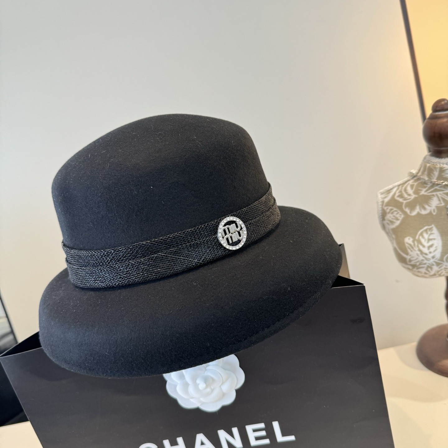 M1v M1v wool felt hat 57cm head circumference