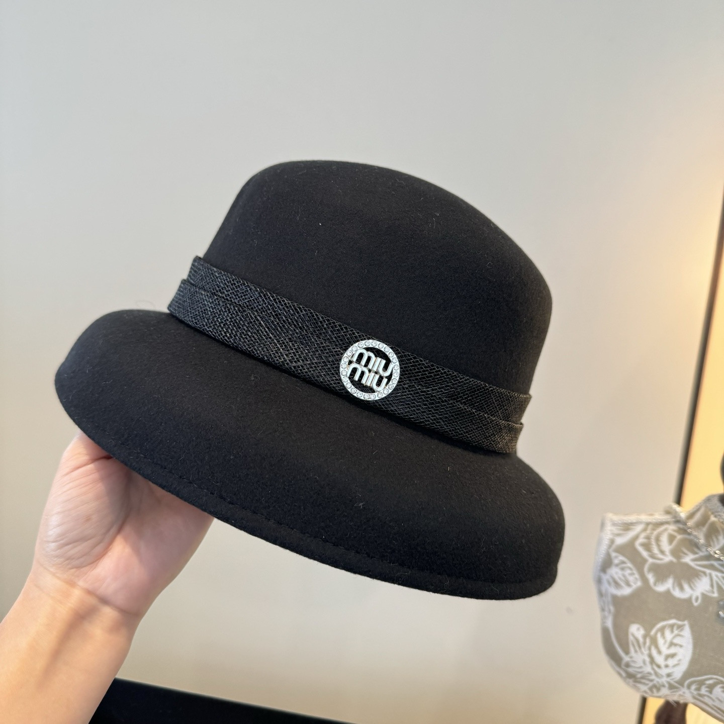 M1v M1v wool felt hat 57cm head circumference