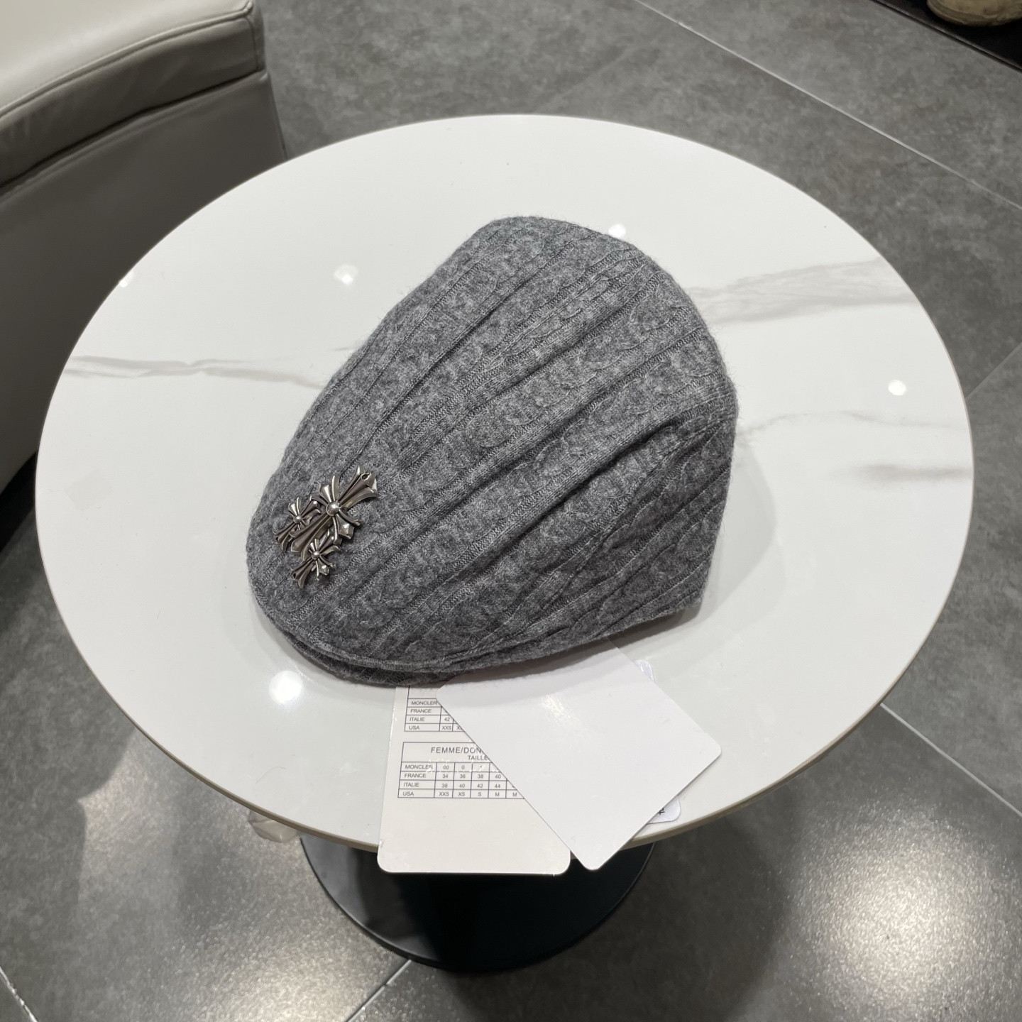 Ch**me He**ts flat cap