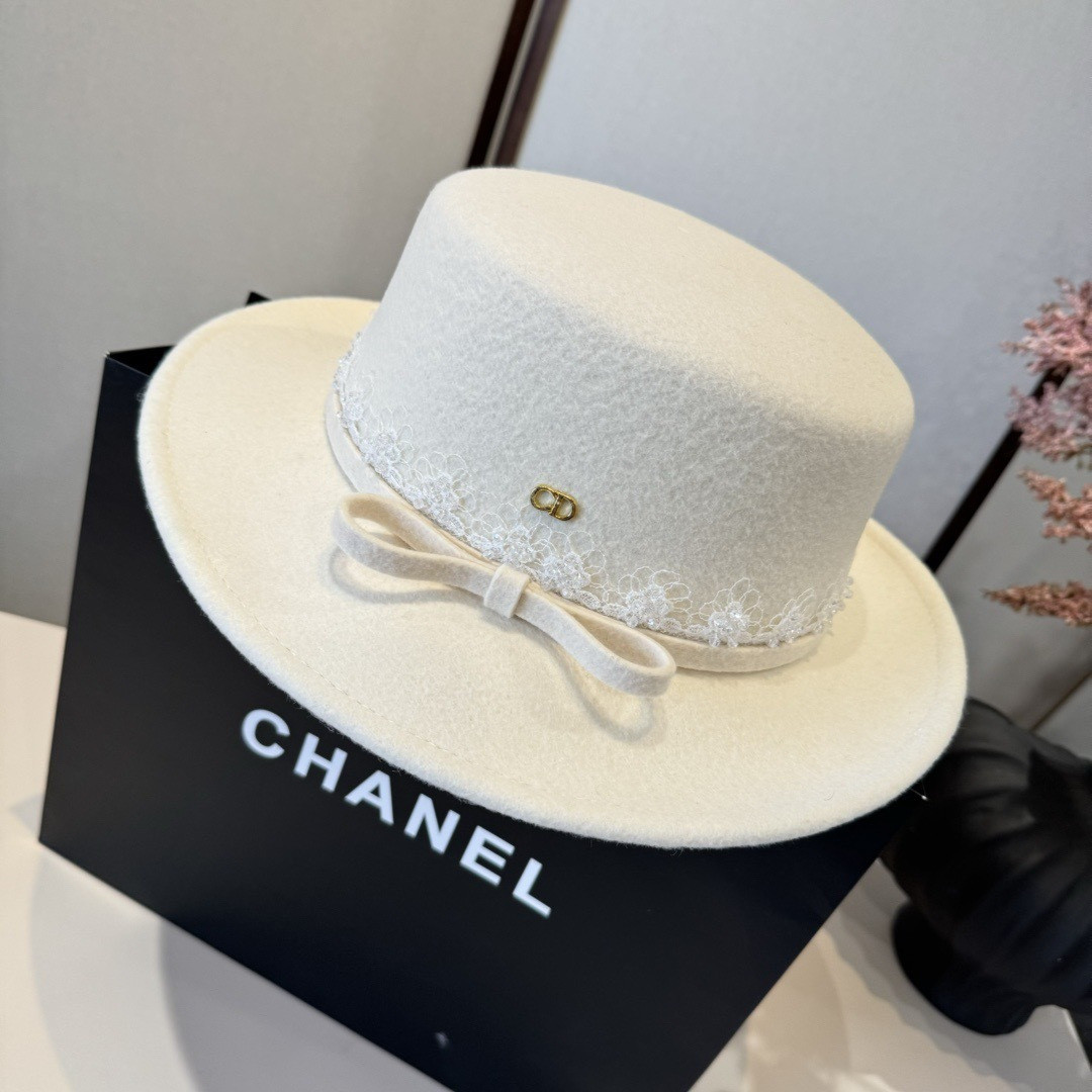 D*or wool felt hat 57cm head circumference
