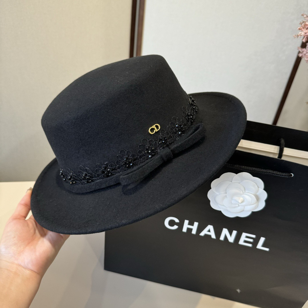 D*or wool felt hat 57cm head circumference