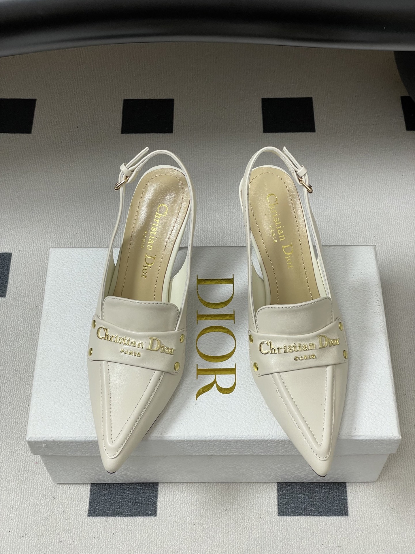 ua D*or boy slingback pump 8.5cm heel