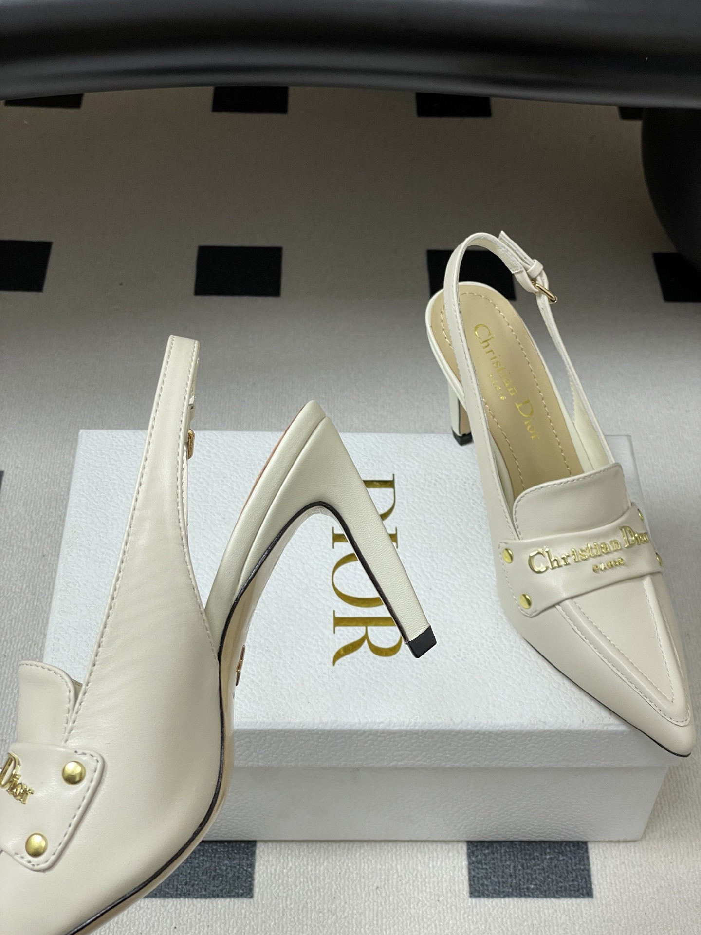 ua D*or boy slingback pump 8.5cm heel