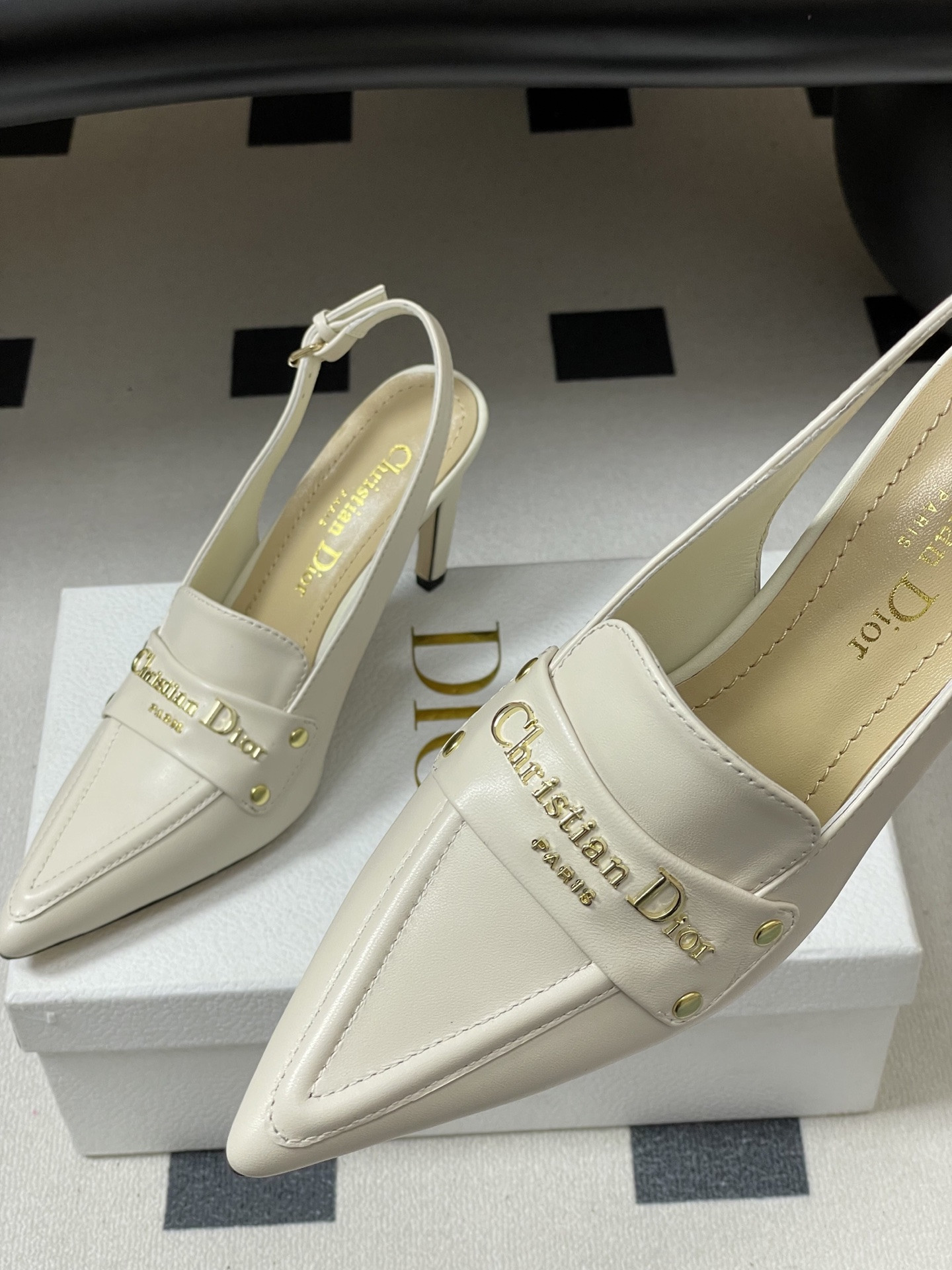 ua D*or boy slingback pump 8.5cm heel