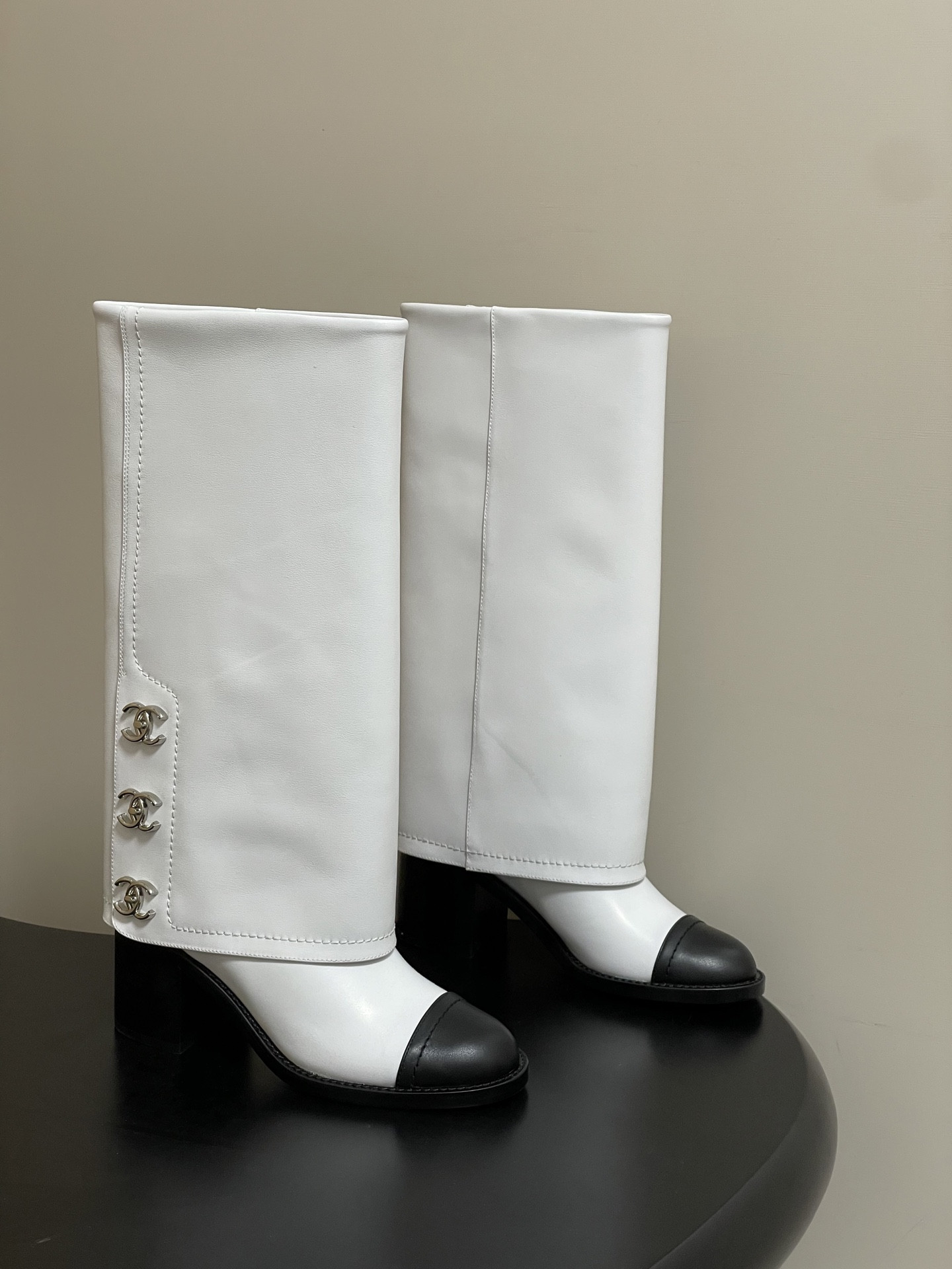 ua Ch*el high boots 7cm heel