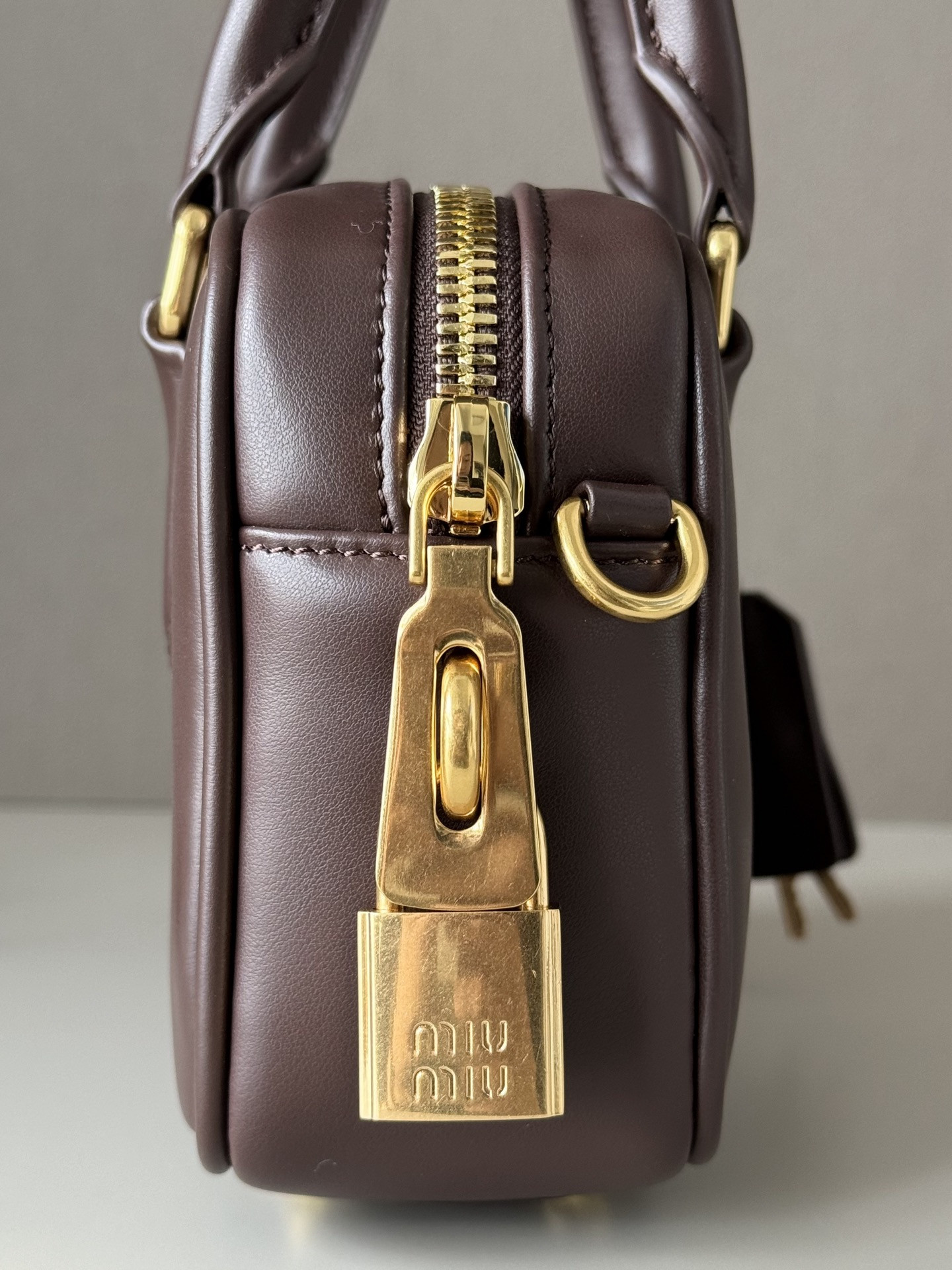 M1v M1v arcadie leather bag 13x19x6cm