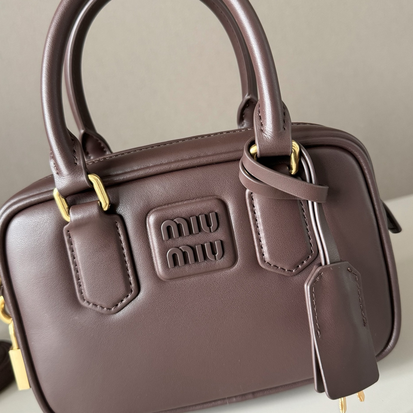 M1v M1v arcadie leather bag 13x19x6cm