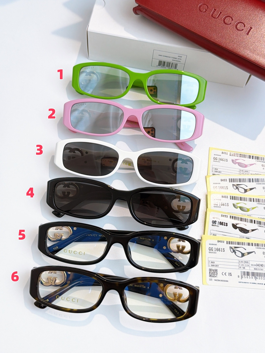 G*u*i glasses gg1661 54-17-135