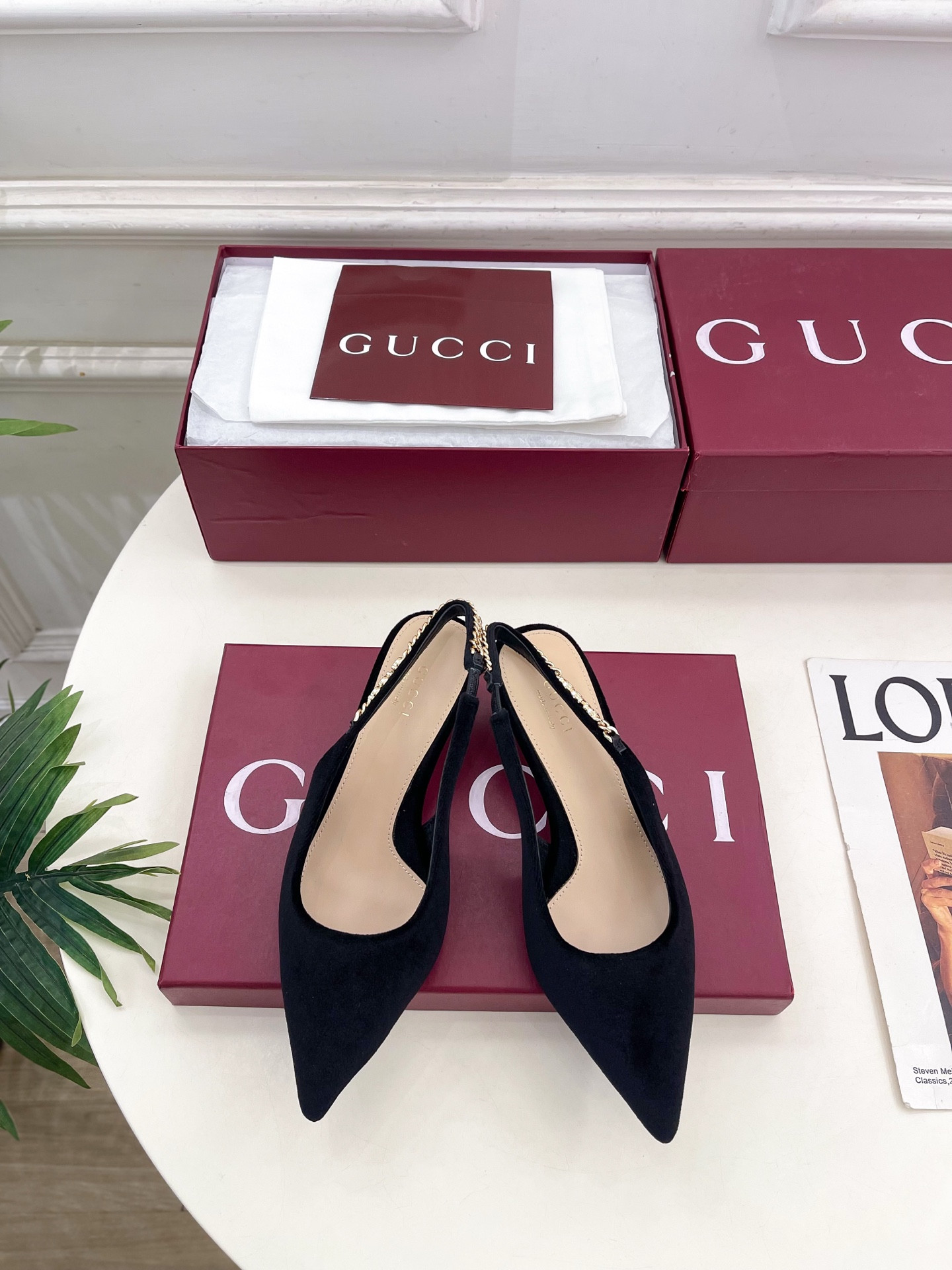 ua G*u*i signoria slingback pump