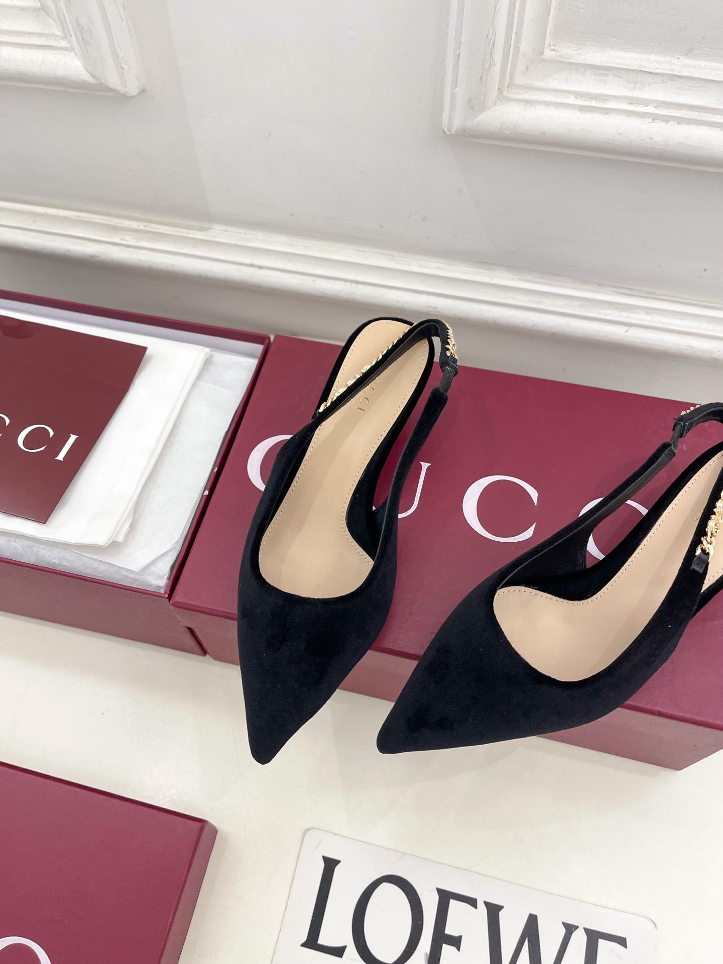 ua G*u*i signoria slingback pump