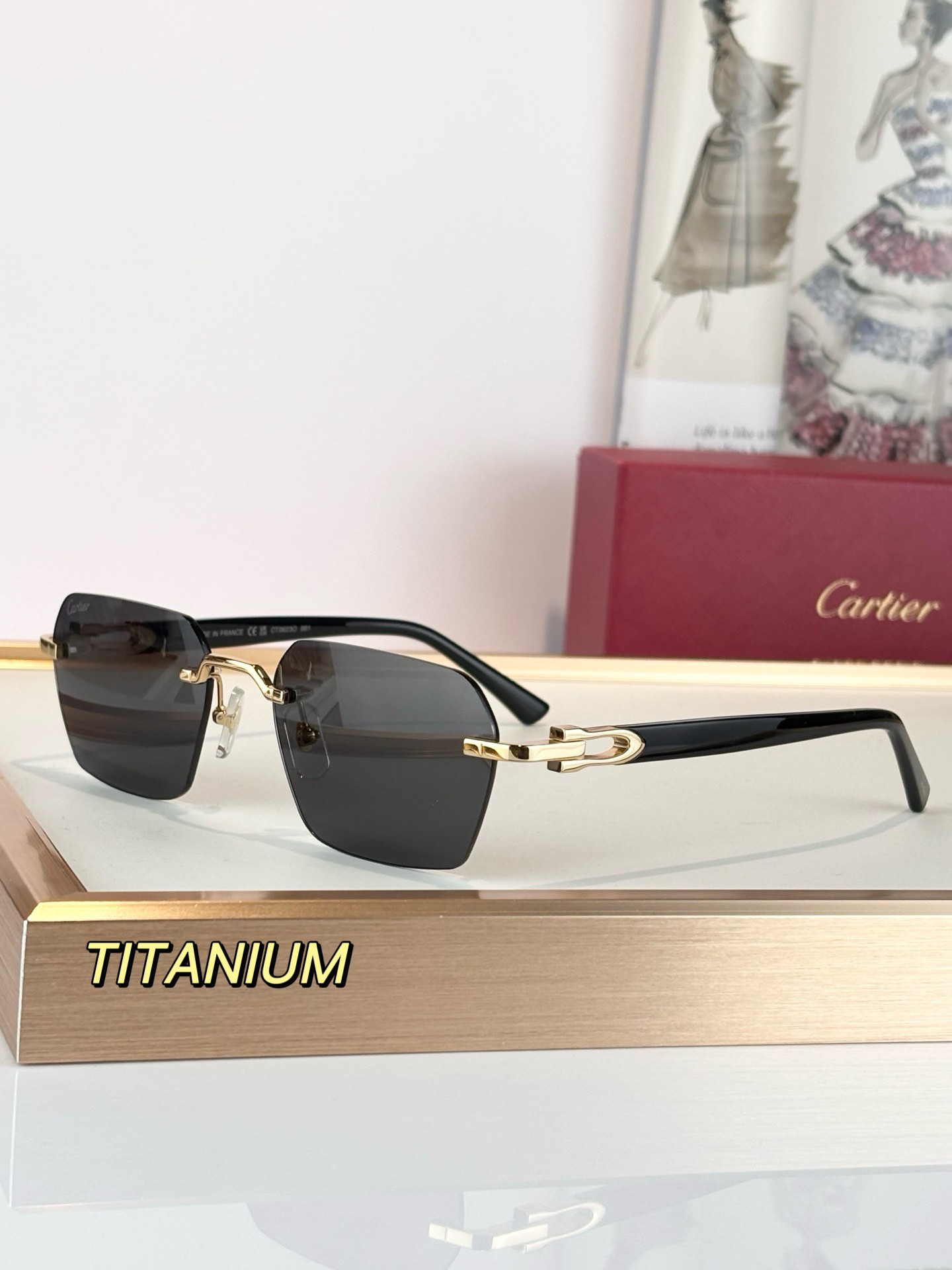 Ca*t*er glasses ct0623o 54-18-145