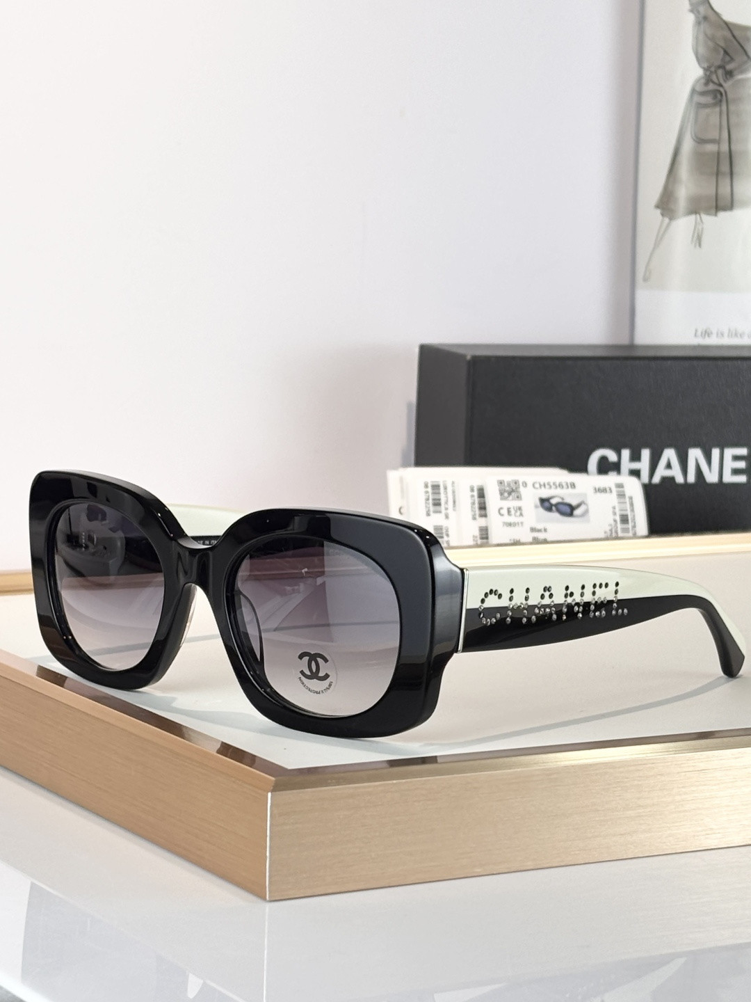 Ch*el glasses ch5563b 53-21-140