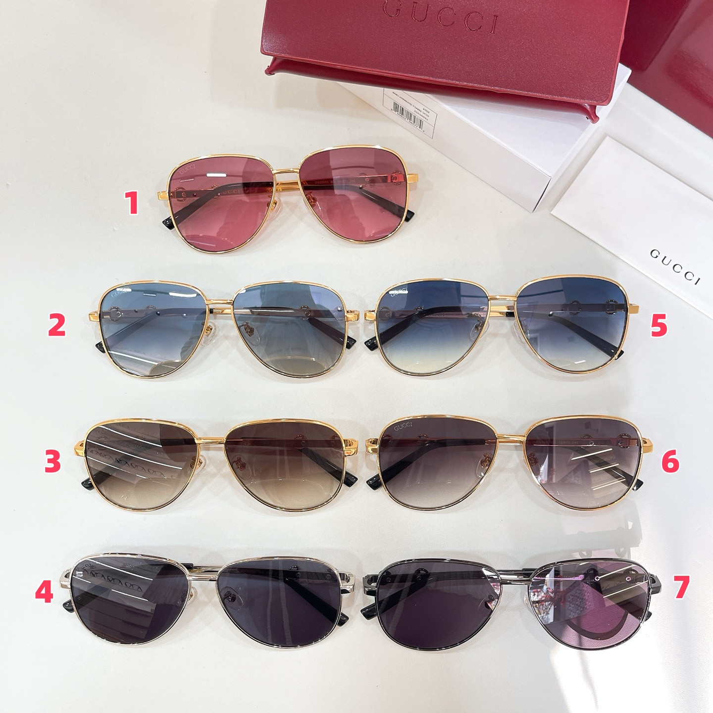 G*u*i glasses gg 2058s 59-13-145