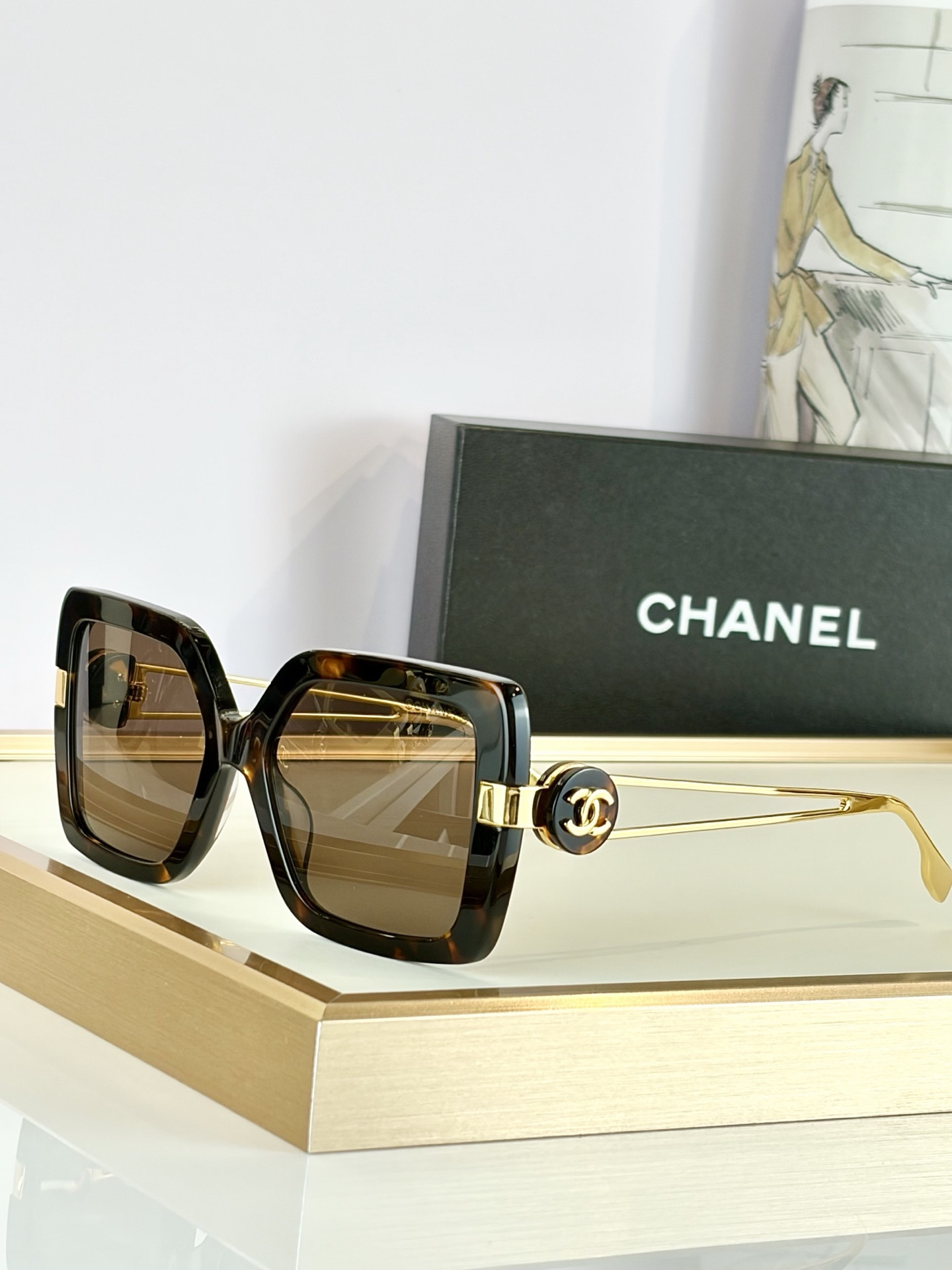 Ch*el glasses ch5512-h 56-18-145