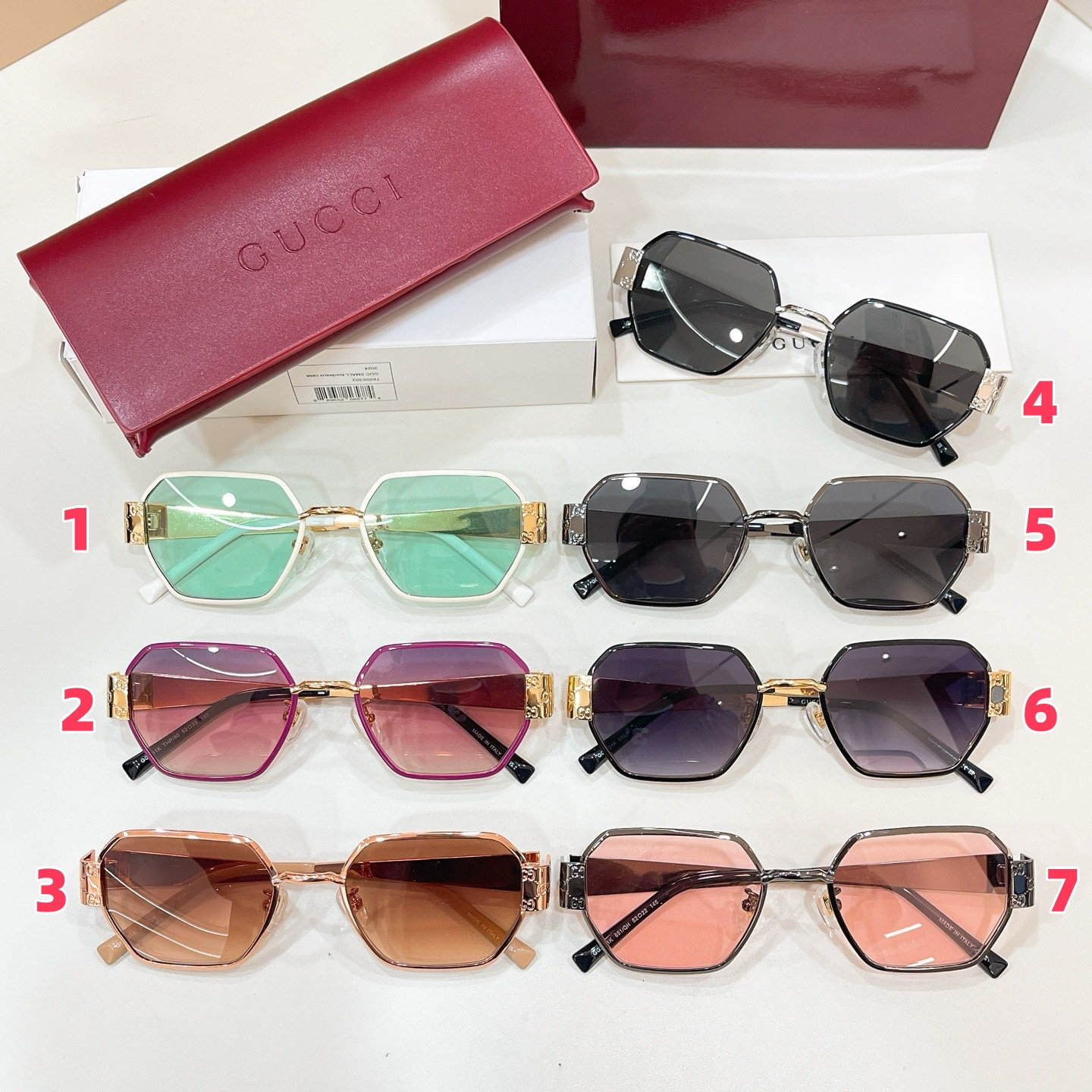 G*u*i glasses gg2031k 52-22-145