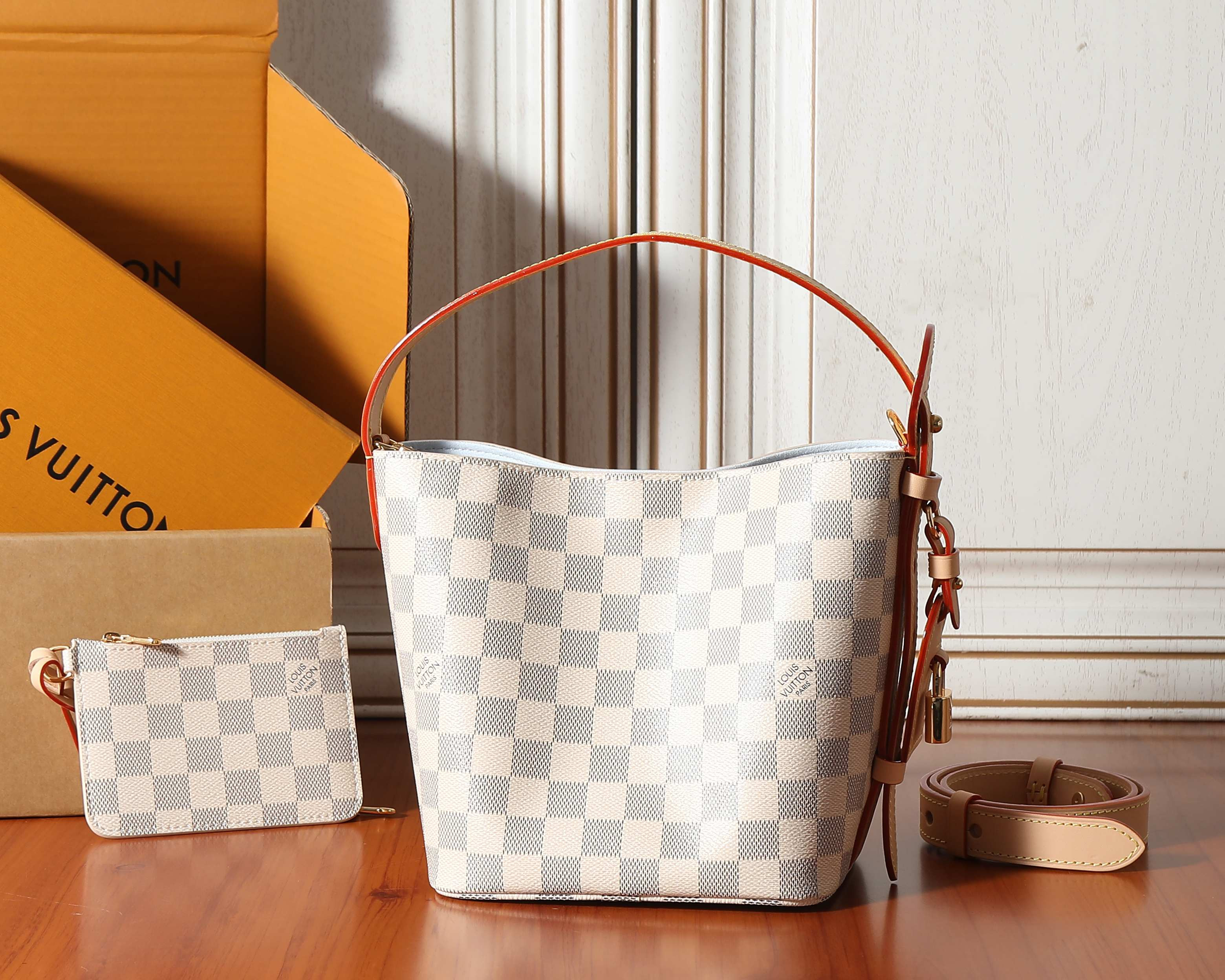 LV ALL IN BB Handbags N40855 16x18x12cm