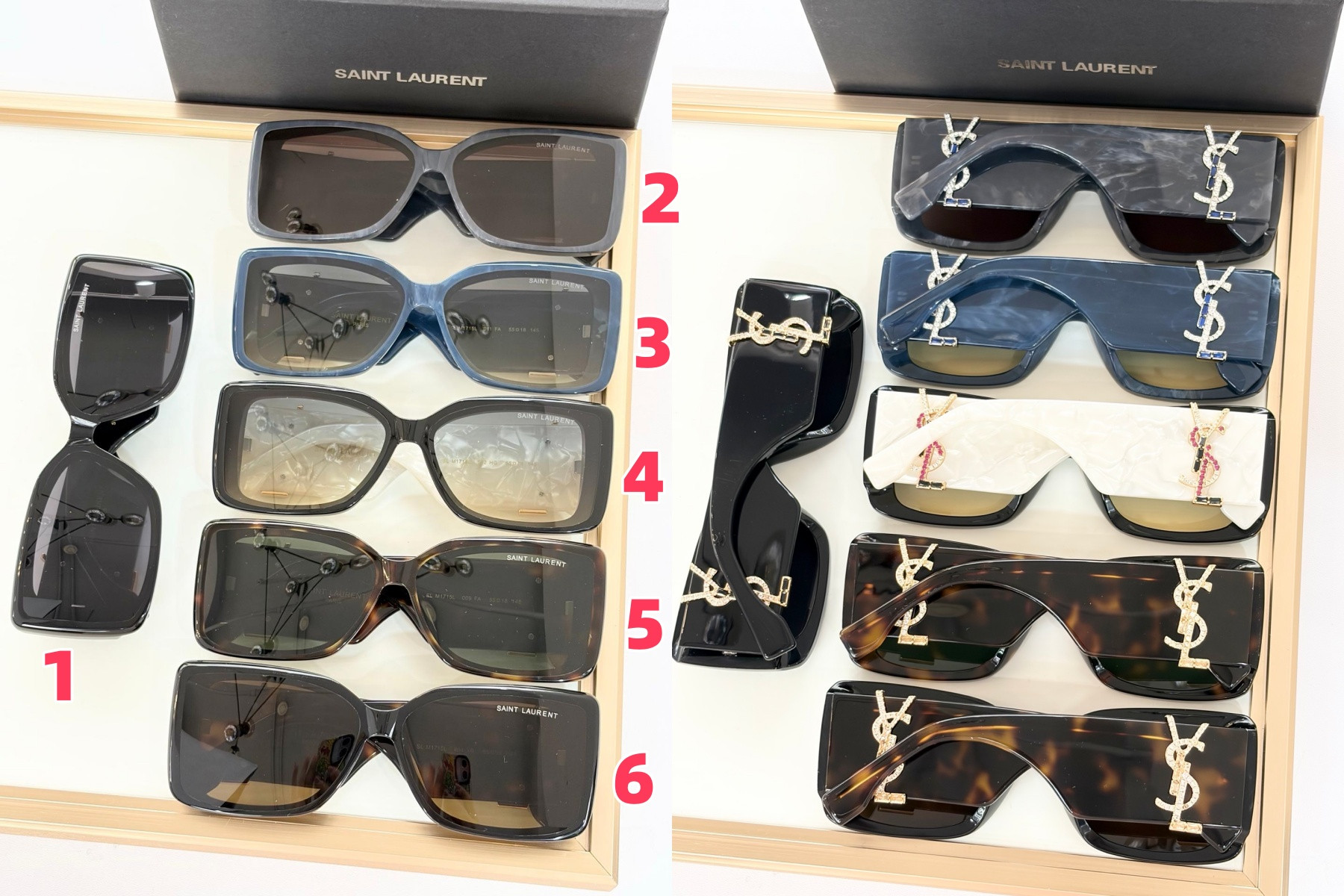 Y*L glasses sl m1715 55-18-145