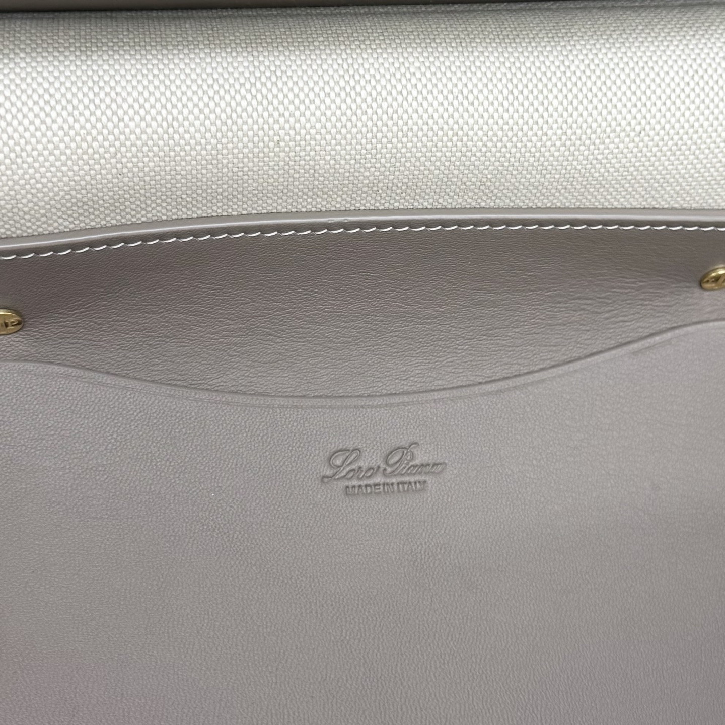 L**o p*ana loom bag l32 grained calfskin 33 x 23 x 18 cm