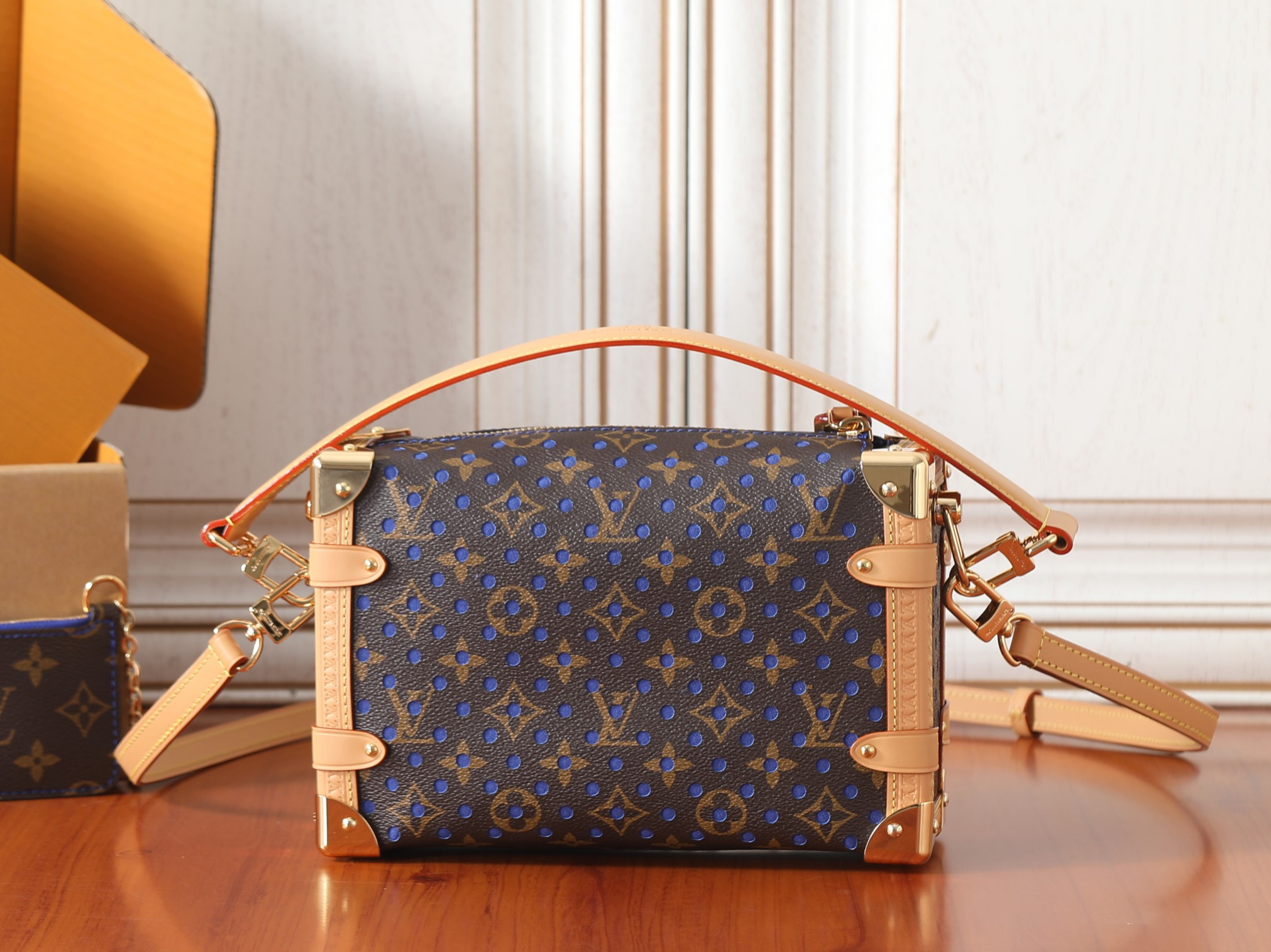 LV Side Trunk MM M28490 23.5x16x8.5cm