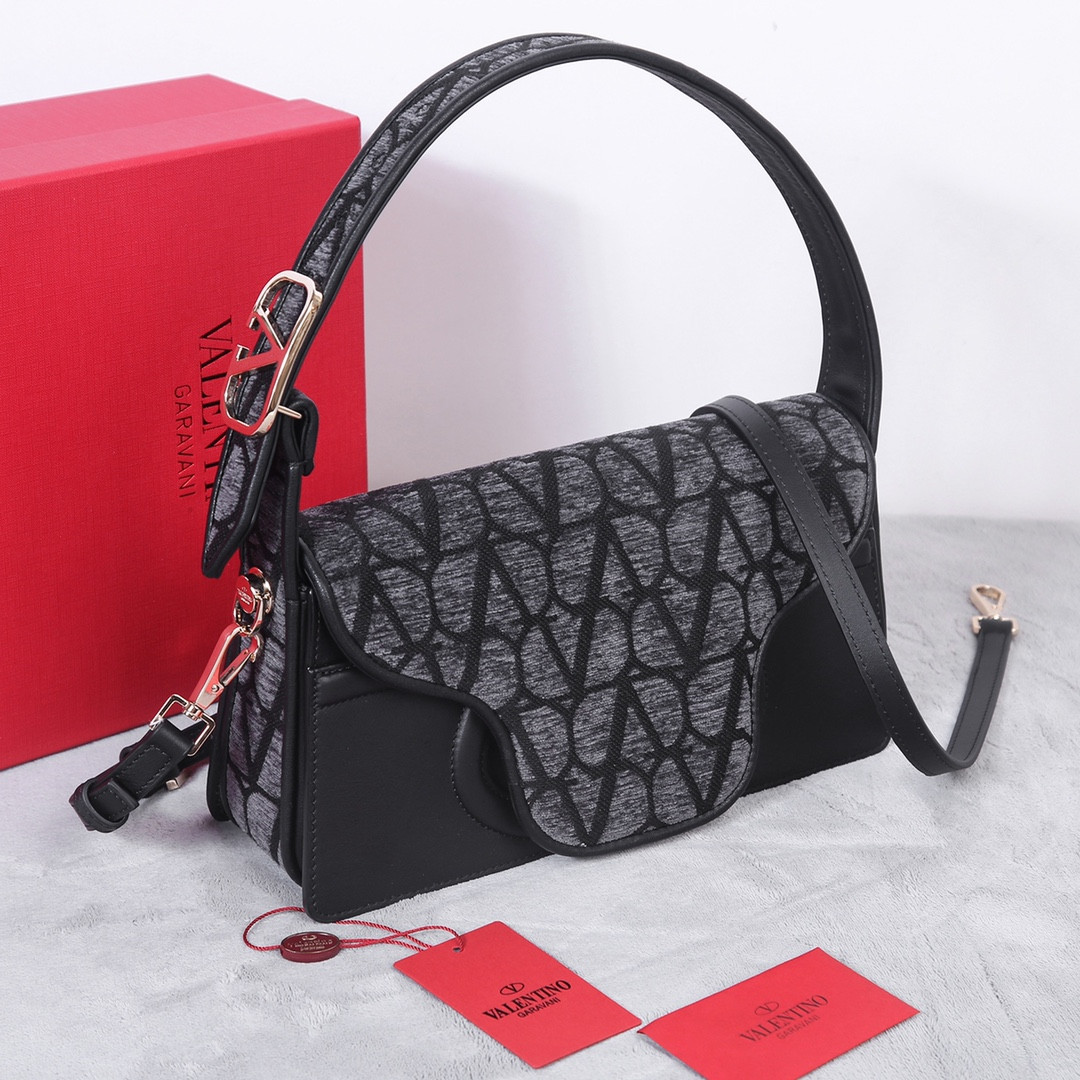 Va1e*ntin0 garavani le grand deuxième toile iconographe bag 28x25x6cm