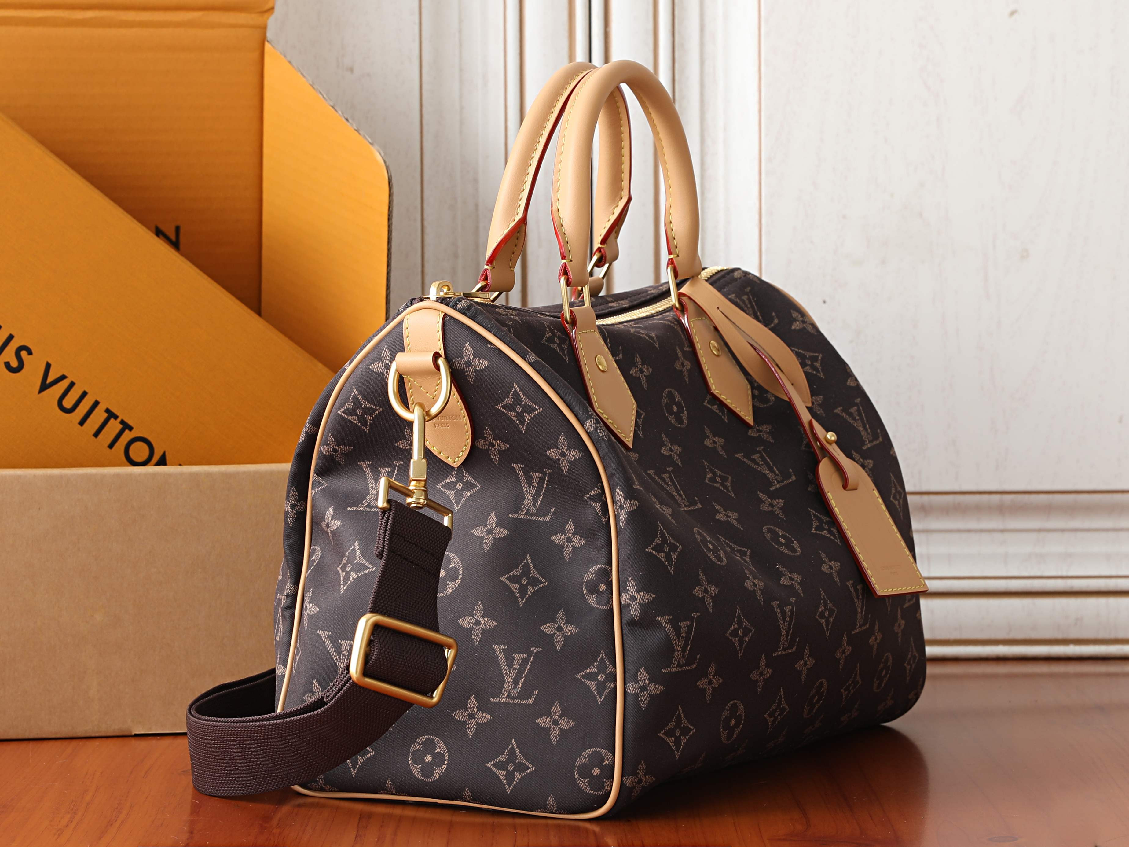 lv speedy 30 bandoulière l0*is V*t0n silk tech m2a454 34x22x19cm