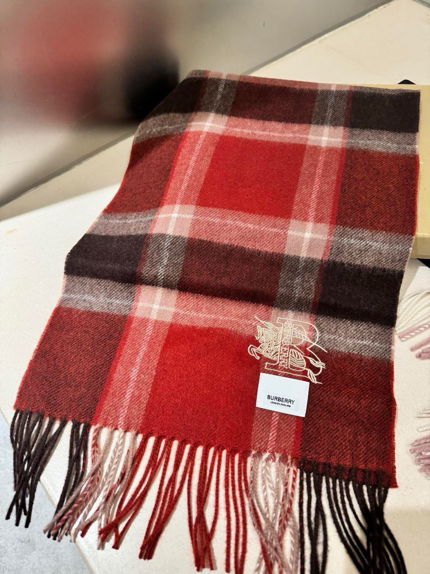 B**rry scarf 30x180cm